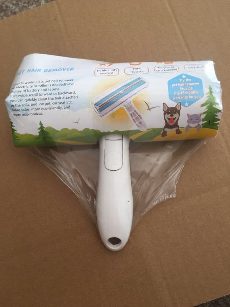 image-Pet Hair Remover Roller Lint Brush Cat Dog Hair Cleaner