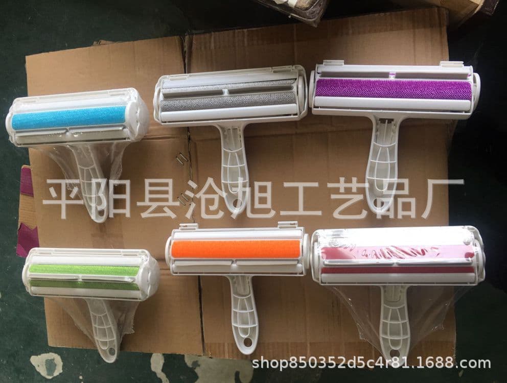 image-Pet Hair Remover Roller Lint Brush Cat Dog Hair Cleaner