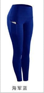 image-High Waist Yoga Leggings with Side Pockets