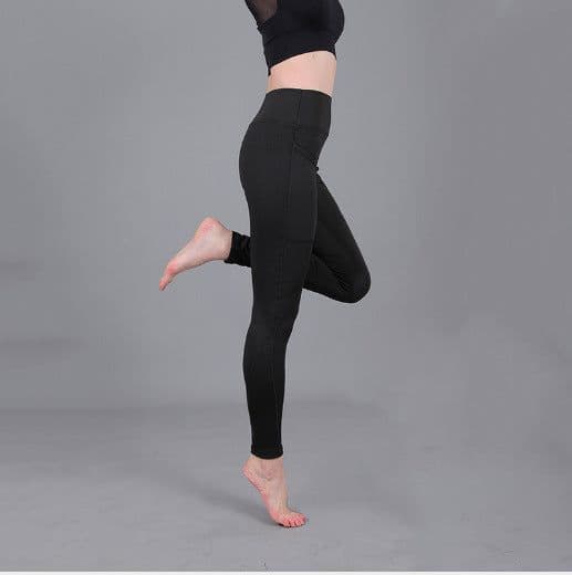 image-High Waist Yoga Leggings with Side Pockets