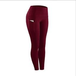 image-High Waist Yoga Leggings with Side Pockets