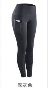 image-High Waist Yoga Leggings with Side Pockets