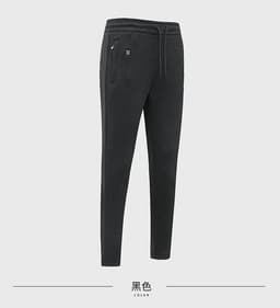 image-Tovinis Men's USB Heated Fleece Pants Winter Thermal Trousers