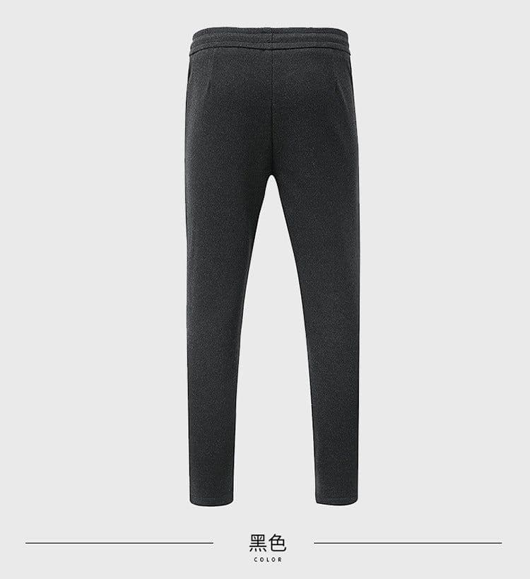 image-Tovinis Men's USB Heated Fleece Pants Winter Thermal Trousers