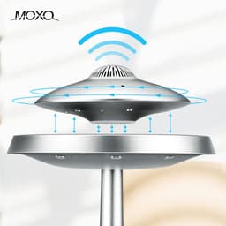 image-Anxing UFO Magnetic Levitation Bluetooth Speaker with LED Lights