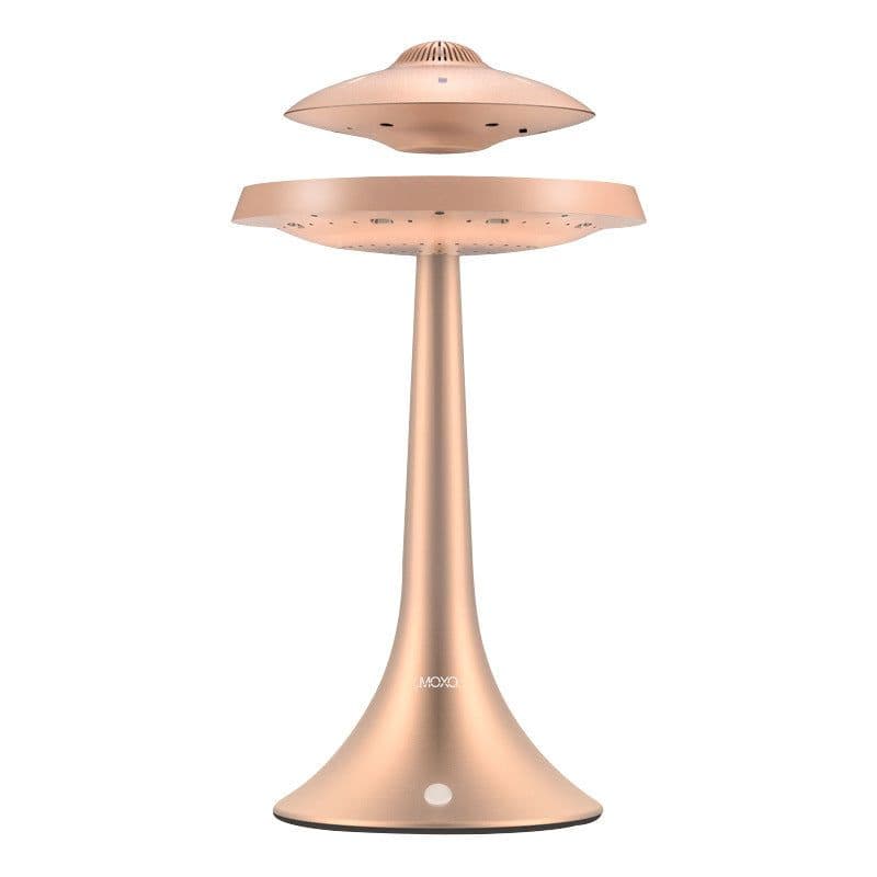 image-Anxing UFO Magnetic Levitation Bluetooth Speaker with LED Lights