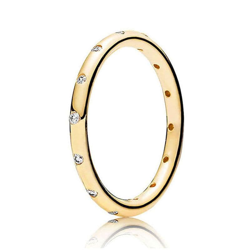 image-Women's Rose Gold Crown Ring R003
