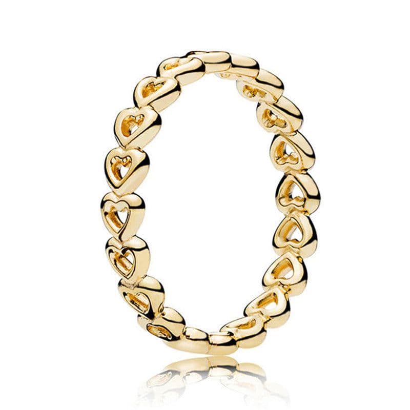image-Women's Rose Gold Crown Ring R003