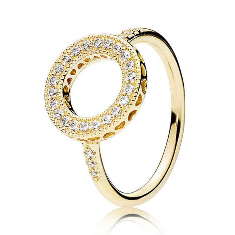 image-Women's Rose Gold Crown Ring R003