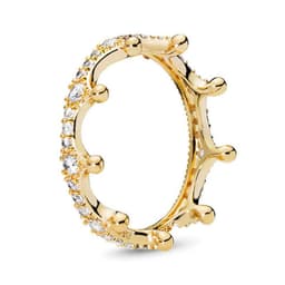 image-Women's Rose Gold Crown Ring R003