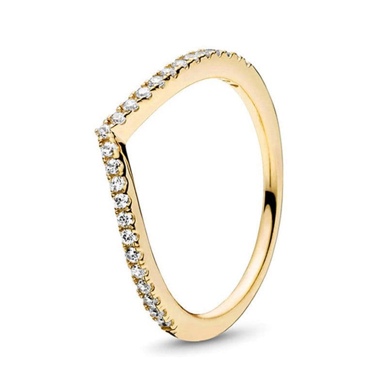image-Women's Rose Gold Crown Ring R003