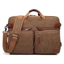 image-Coolbell Business Backpack 15.6 17.3 Inch Nylon Canvas