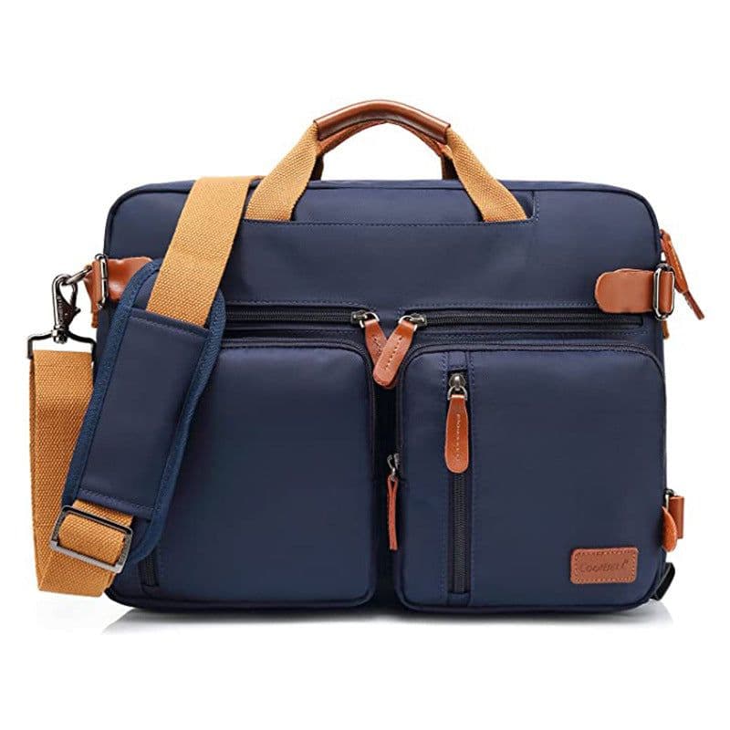 image-Coolbell Business Backpack 15.6 17.3 Inch Nylon Canvas