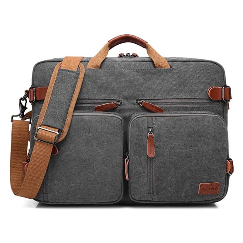 image-Coolbell Business Backpack 15.6 17.3 Inch Nylon Canvas