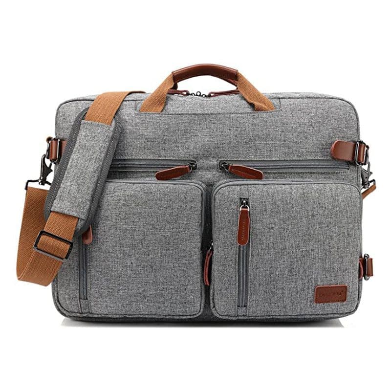 image-Coolbell Business Backpack 15.6 17.3 Inch Nylon Canvas