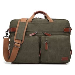 image-Coolbell Business Backpack 15.6 17.3 Inch Nylon Canvas