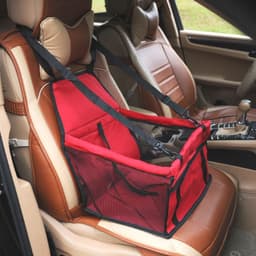 image-Pet Car Seat Cushion Dog Mesh Breathable Bag 40x30x25cm