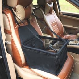 image-Pet Car Seat Cushion Dog Mesh Breathable Bag 40x30x25cm