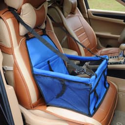 image-Pet Car Seat Cushion Dog Mesh Breathable Bag 40x30x25cm