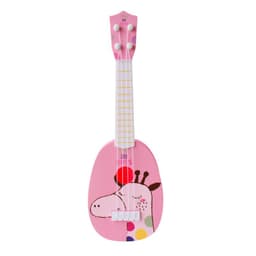 image-Children's Ukulele Mini Four-String Playable Musical Toy
