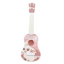 image-Children's Ukulele Mini Four-String Playable Musical Toy