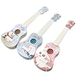 image-Children's Ukulele Mini Four-String Playable Musical Toy