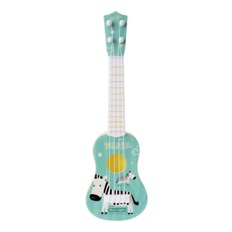 image-Children's Ukulele Mini Four-String Playable Musical Toy