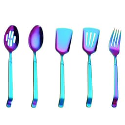 image-Stainless Steel Western Food Spoon Set 5-Piece