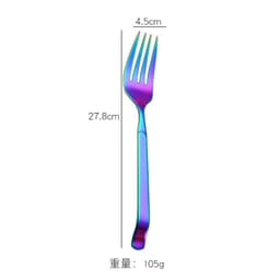 image-Stainless Steel Western Food Spoon Set 5-Piece