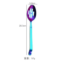 image-Stainless Steel Western Food Spoon Set 5-Piece