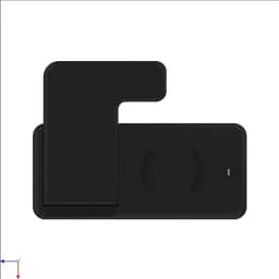image-TIMESSre 4-in-1 Wireless Charger 15W Fast Charge Foldable Stand