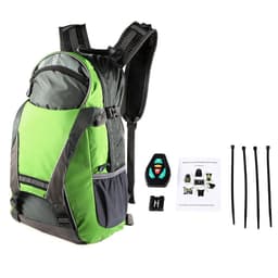 image-Bicycle LED Turn Signal Backpack with Wireless Remote Control