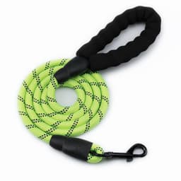 image-Reflective Nylon Dog Leash 1.5m Round Rope for Large Dogs
