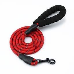 image-Reflective Nylon Dog Leash 1.5m Round Rope for Large Dogs