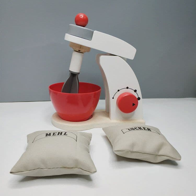 image-Wooden Kitchen Toy Set Simulation Cooking Playset for Kids