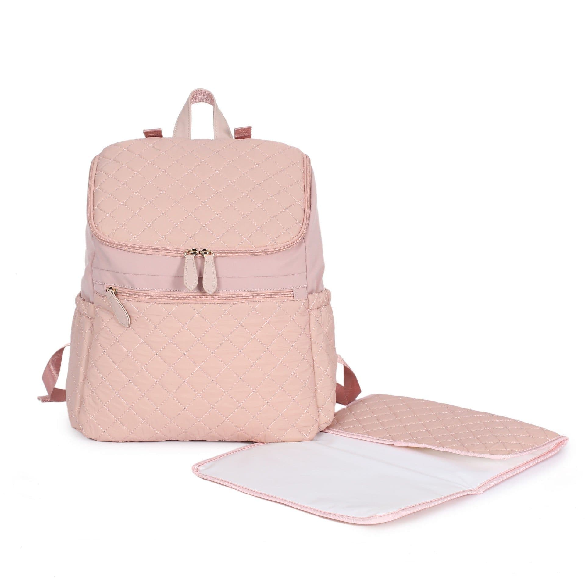 image-Multifunctional Waterproof Nylon Mommy Bag Backpack