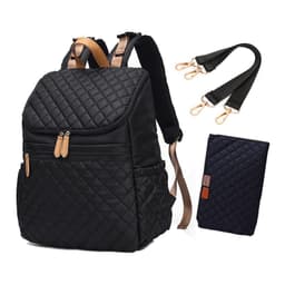 image-Multifunctional Waterproof Nylon Mommy Bag Backpack