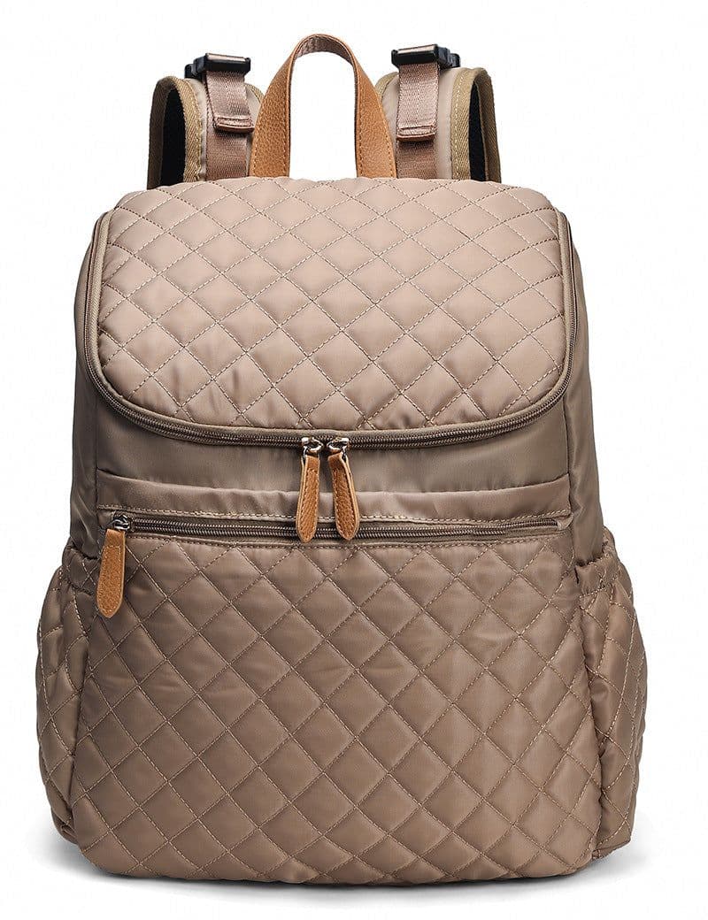 image-Multifunctional Waterproof Nylon Mommy Bag Backpack