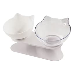 image-Chengwu Double Bowl Non-Slip Cat Dog Pet Food Bowl