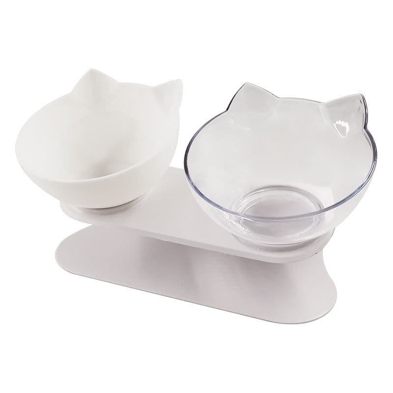 image-Chengwu Double Bowl Non-Slip Cat Dog Pet Food Bowl