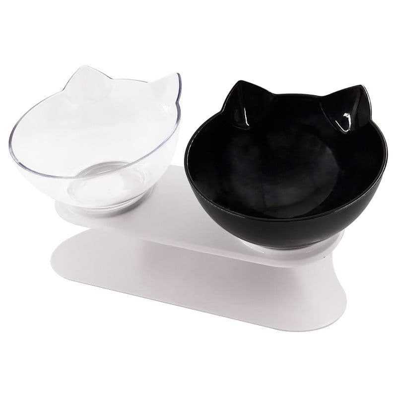 image-Chengwu Double Bowl Non-Slip Cat Dog Pet Food Bowl