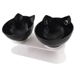 image-Chengwu Double Bowl Non-Slip Cat Dog Pet Food Bowl