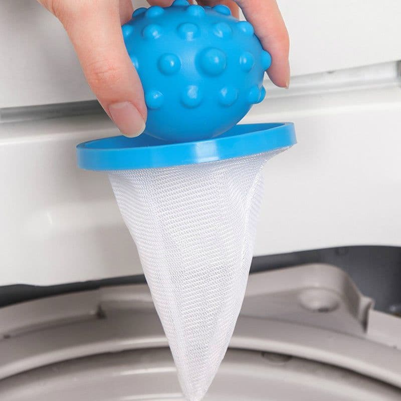 image-SAFEBET Washing Machine Laundry Filter Mesh Bag Hair Remover