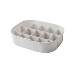 image-Underwear Storage Box Drawer Organizer with Compartments