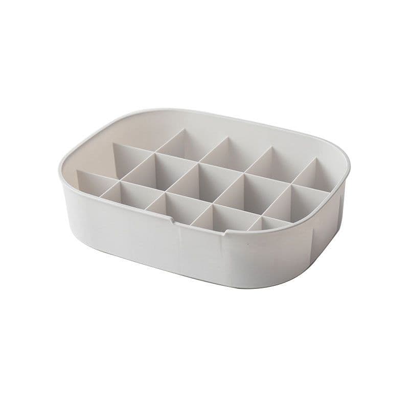 image-Underwear Storage Box Drawer Organizer with Compartments