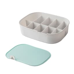 image-Underwear Storage Box Drawer Organizer with Compartments