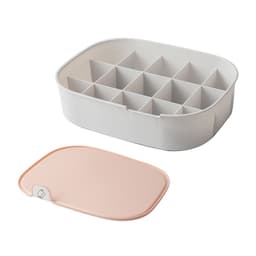 image-Underwear Storage Box Drawer Organizer with Compartments