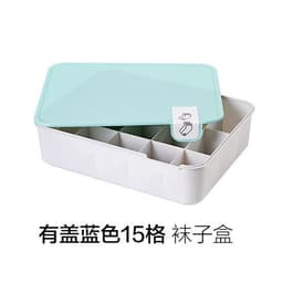 image-Underwear Storage Box Drawer Organizer with Compartments