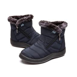 image-Women's Waterproof Snow Boots Size 43 Brown Mid-Calf Winter