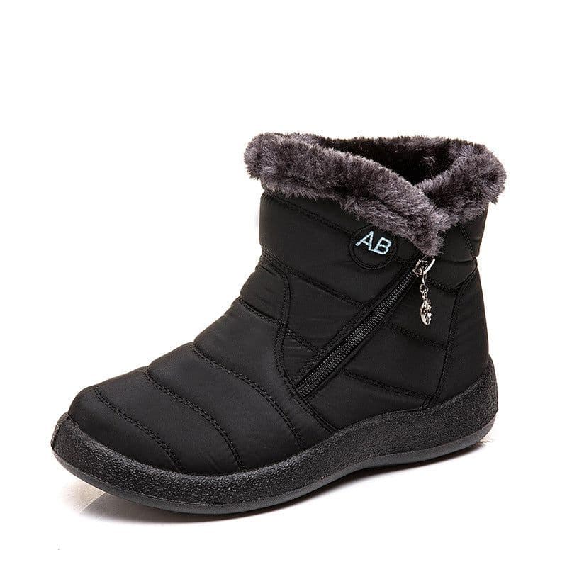 image-Women's Waterproof Snow Boots Size 43 Brown Mid-Calf Winter